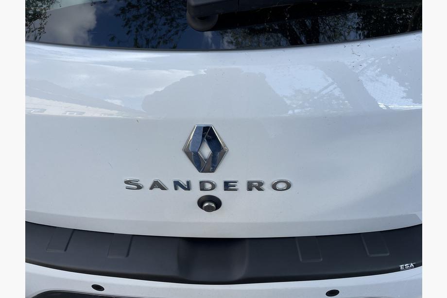 Renault Sandero 2013–2022 Achterbumperdiffusor Esa (ABS) Foto 3