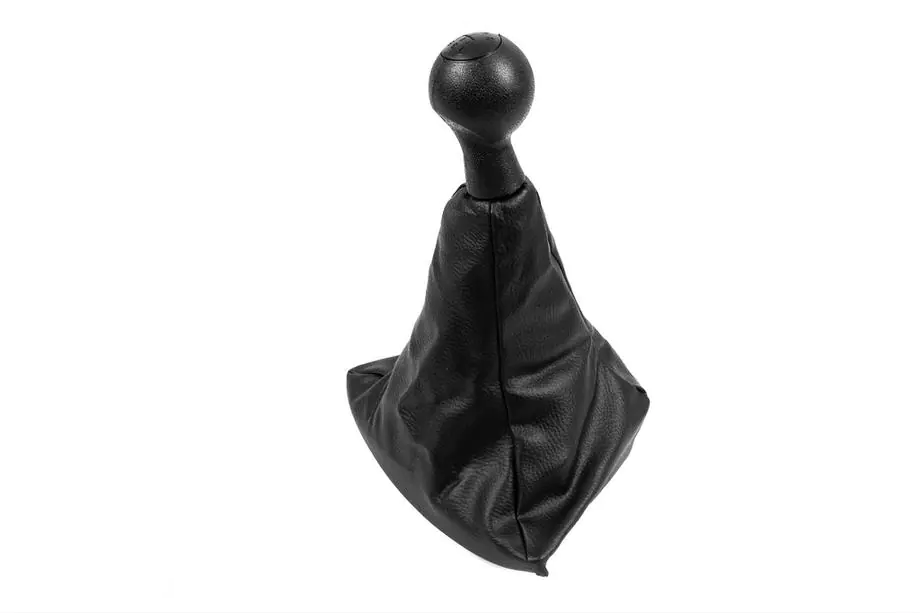 Fiat Doblo I 2005–2010 Fiat Doblo 2005-2010 versnellingspookknop en pookhoes OEM 735424356 (zwart) Foto 2