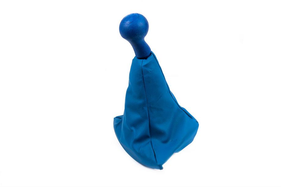 Fiat Doblo I 2005–2010 Fiat Doblo 2005-2010 pookknop en pookhoes OEM 735424356 (blauw) Foto 1
