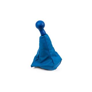 Fiat Doblo I 2001-2005 versnellingspookknop en pookhoes (OEM 735424356) (blauw) Fiat Doblo I 2001–2005 foto 2