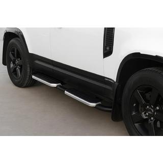 Side steps OEM Silver (voor 110/130, 2 stuks)