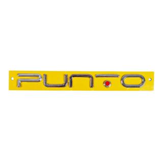 Punto letters-embleem voor EVO (rode stip, 2037a) Fiat Punto Grande/EVO 2006–2018 foto 1