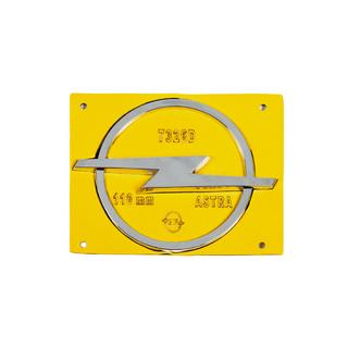 Opel embleem 7326D (110 mm x 140 mm) foto 1