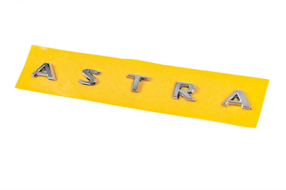 Opel Astra J 2009–2015 Astra opschrift embleem 177227AJ (225 x 16 mm) Foto 2