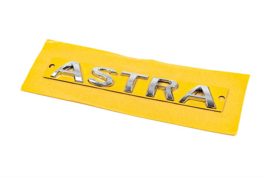 Opel Astra J 2009–2015 Astra embleem 5177042 (120 x 17 mm) Foto 4