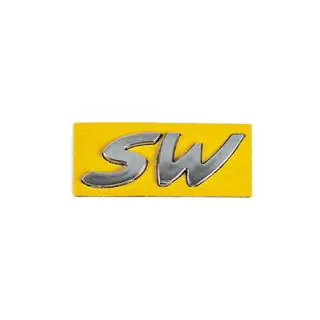 SW opschrift (64 x 21 mm)
