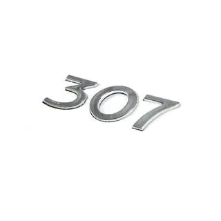Embleem 307 (105 x 30 mm) foto 2