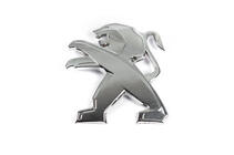 Peugeot 208 2012–2019 Voorembleem 9673874777 (87 x 85 mm) foto 1