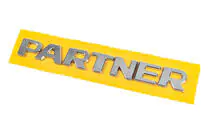 Peugeot Partner 1996–2008 Partner tekstembleem (215 x 25 mm) foto 2