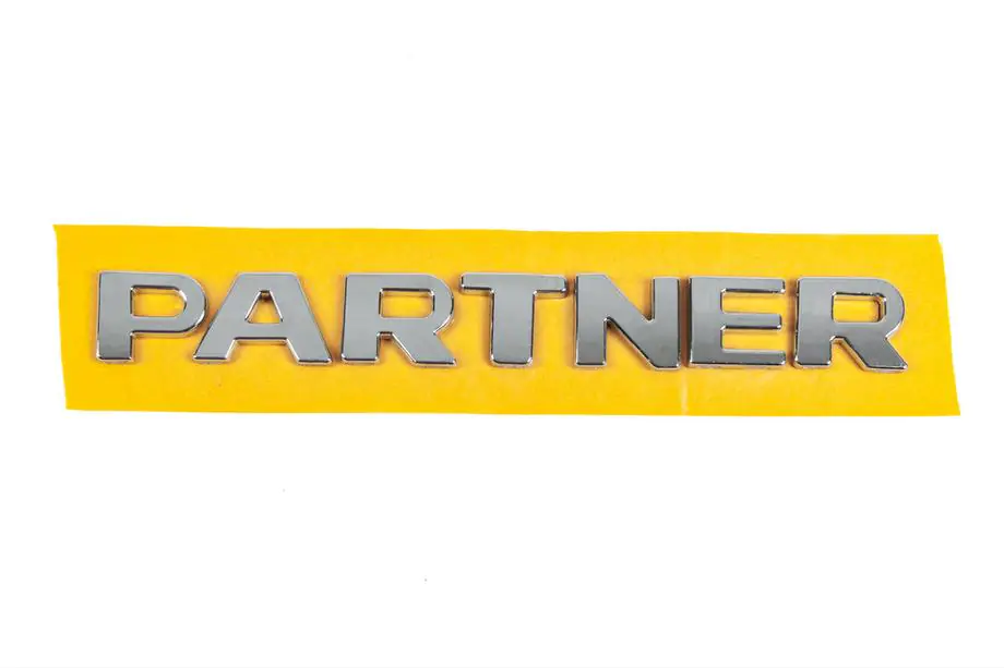 Peugeot Partner 1996–2008 Partner tekstembleem (215 x 25 mm) Image