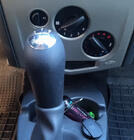 Dacia Logan I 2005–2008 Versnellingspookknop 8200079112 (zwart met chroom) foto 2