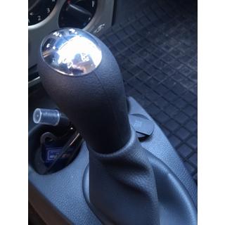 Versnellingspookknop 8200079112 (zwart met chroom) Dacia Logan I 2005–2008 foto 3