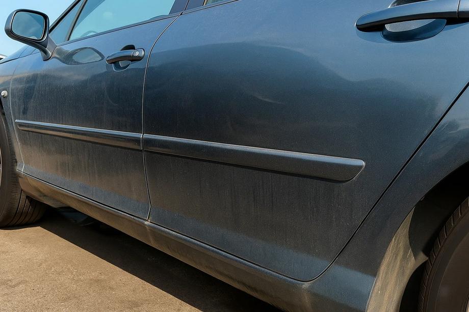 Peugeot 407 2004–2011 Deurstrip (set van 4, RVS) Image