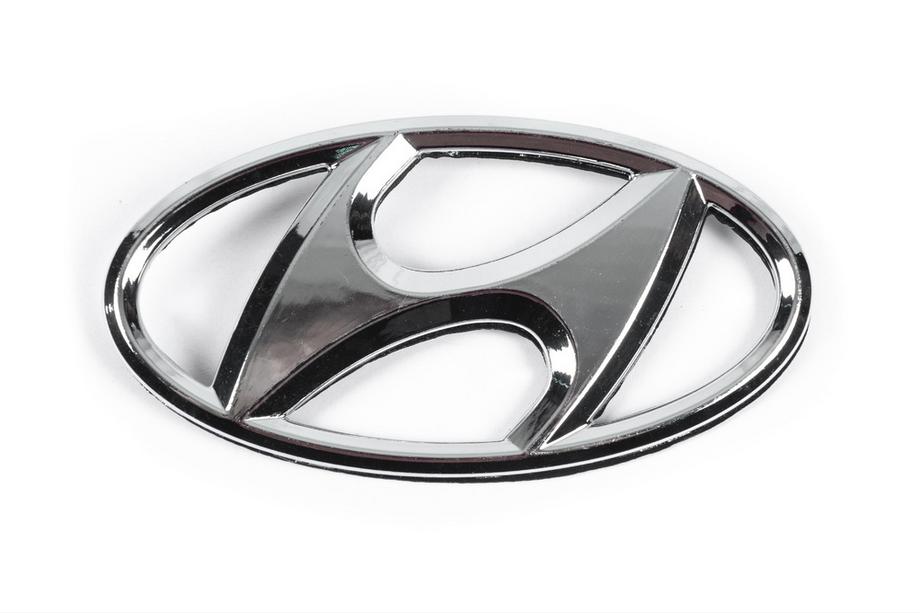 Hyundai I-20 2008–2012 Embleem 86300-1J500 (125 x 65 mm) Foto 1