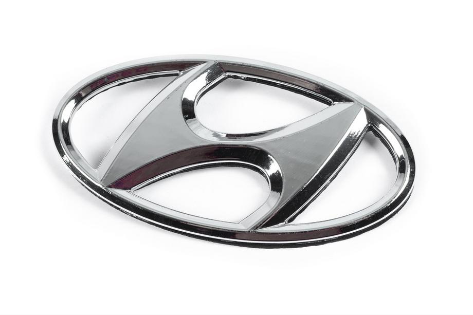 Hyundai I-20 2008–2012 Embleem 86300-1J500 (125 x 65 mm) Foto 2