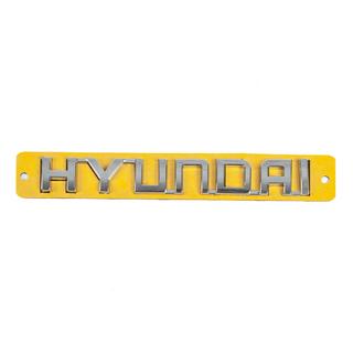 Hyundai opschrift embleem (130 x 20 mm) Hyundai Accent 2006–2010 foto 1