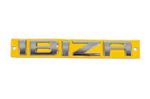 Seat Ibiza 2002–2009 Ibiza embleem (125 x 18 mm) foto 1