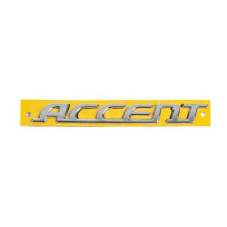 Accent opschrift embleem (155 x 18 mm) Hyundai Accent 2006–2010 foto 1