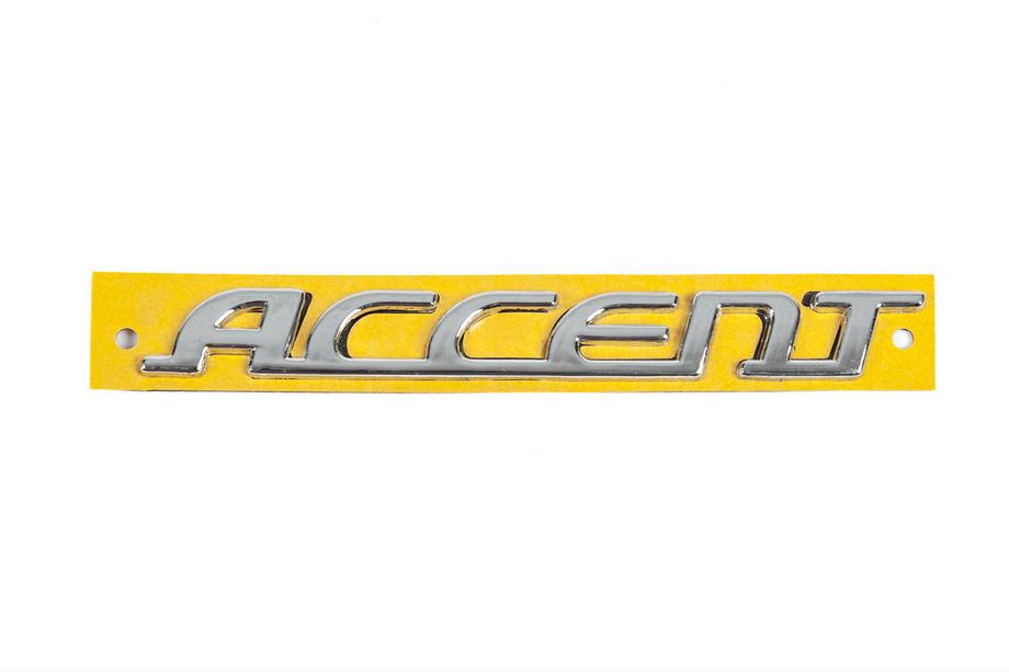 Hyundai Accent 2006–2010 Accent opschrift embleem (155 x 18 mm) Image