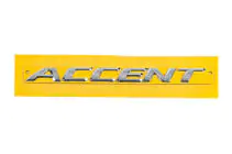 Hyundai Accent 2011–2017 Embleem Accent 86311-1R000 (190 mm x 16 mm) foto 1