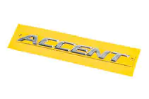 Hyundai Accent 2011–2017 Embleem Accent 86311-1R000 (190 mm x 16 mm) foto 2