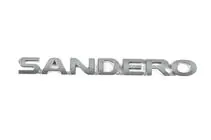 Dacia Sandero 2007–2013 Sandero opschrift embleem (270 x 21 mm) foto 1