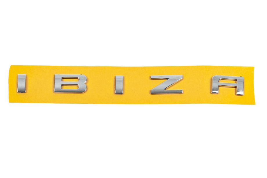 Seat Ibiza 2017– Ibiza opschrift 6L6853687A (275 mm x 25 mm) Image