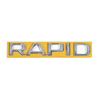 Rapid opschrift (130 x 22 mm) foto 1