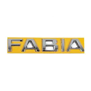 Fabia opschrift (130 x 22 mm) foto 1