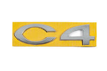 Citroen C-4 2004–2010 C4 8665.Y4 opschrift-embleem (108 x 30 mm) foto 1