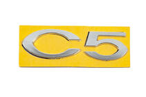 Citroen C-5 2008–2017 Opschrift C5 8666.28 (110 mm x 30 mm) foto 1