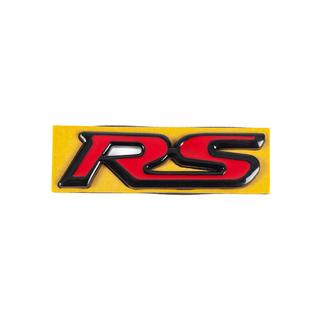 RS opschrift rood/zwart (95 mm x 25 mm) foto 1