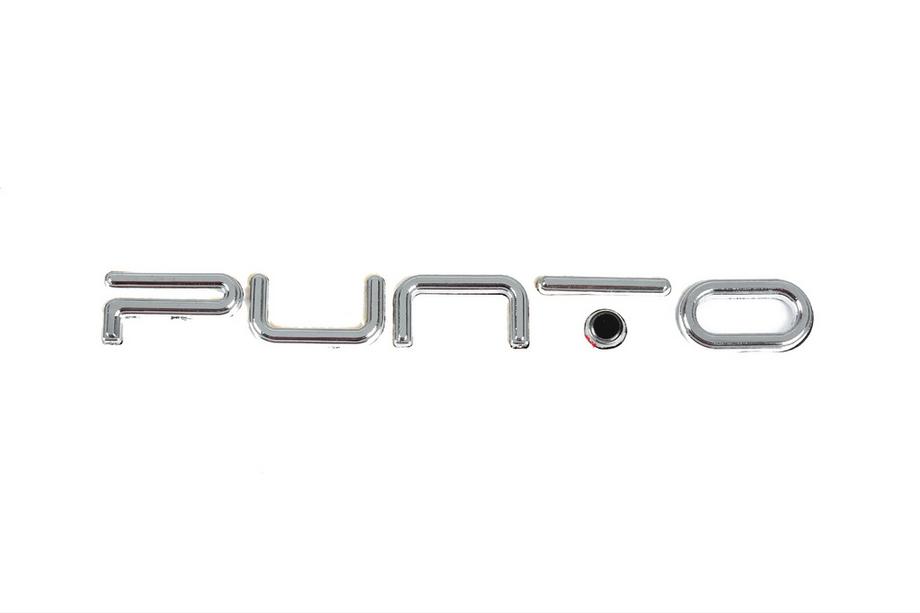Fiat Punto Grande/EVO 2006–2018 Punto opschrift voor EVO (zwarte stip, 2037b) Image