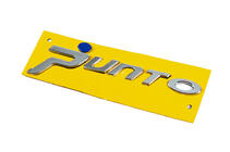 Fiat Punto Grande/EVO 2006–2018 Punto embleem voor Grande (blauwe stip, 1518a) foto 2