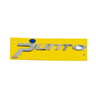 Punto embleem voor Grande (blauwe stip, 1518a) Fiat Punto Grande/EVO 2006–2018 foto 1