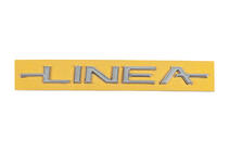 Fiat Linea 2006–2018 Opschrift Linea embleem 51767266 (180 mm x 16 mm) foto 1