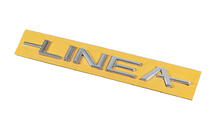 Fiat Linea 2006–2018 Opschrift Linea embleem 51767266 (180 mm x 16 mm) foto 2