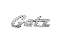 Hyundai Getz 2002– Getz opschrift (100 x 38 mm) foto 1