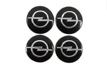 Opel Stickers voor wielnaafkappen 56 mm J1023 (4 stuks) foto 2