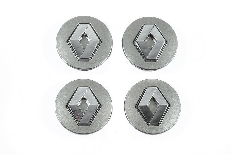 Renault Naafkappen voor velgen grijs 5884 (56 mm naar 52 mm, 4 stuks) Foto 2