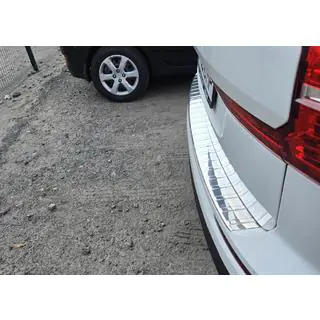 Achterbumper beschermlijst Carmos hoogglans (RVS) foto 2