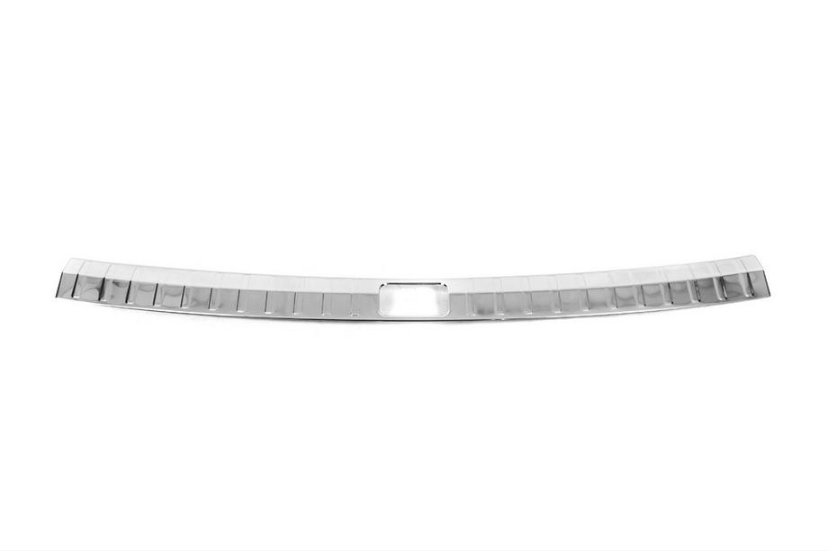 Volkswagen Tiguan 2016–2023 Carmos achterbumperbeschermer, glanzend RVS Image