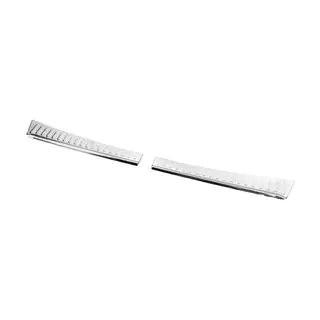 Carmos achterbumperbeschermer, glanzend RVS foto 2