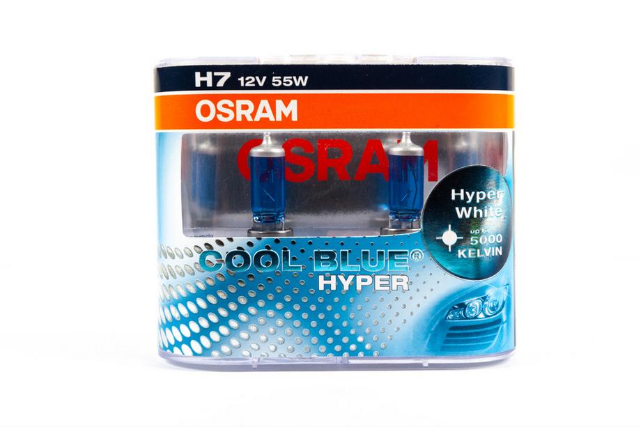 Osram H7 55W Cool Blue Hyper 62210CBH koplamp Image