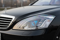Mercedes S-class W221 2005–2013 Restyling koplampen (Maybach-design X222) foto 5