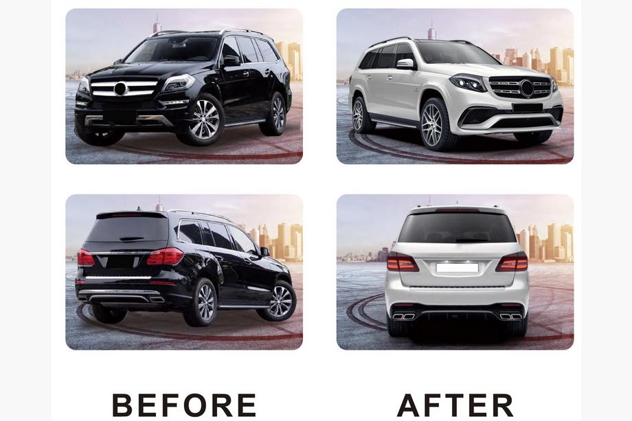 Mercedes GL/GLS-klasse X166 2012–2019 Restyling ombouwset van GL naar GLS AMG Foto 5
