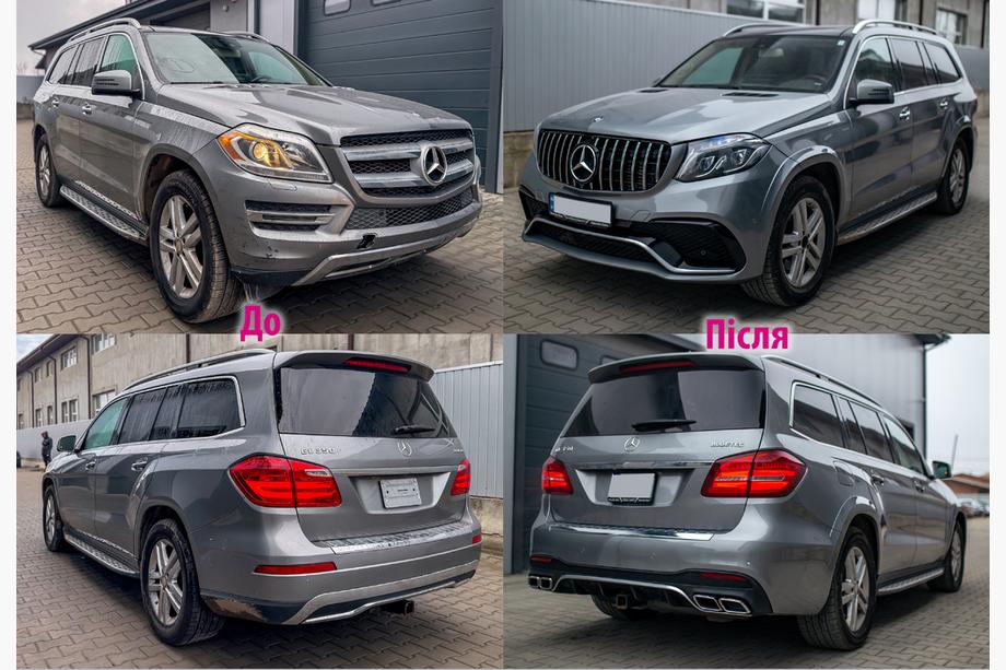 Mercedes GL/GLS-klasse X166 2012–2019 Restyling ombouwset van GL naar GLS AMG Foto 1