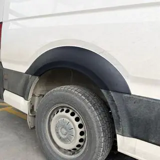 Brede wielkastverbreders (4 stuks, zwart) Volkswagen Crafter 2016– foto 4