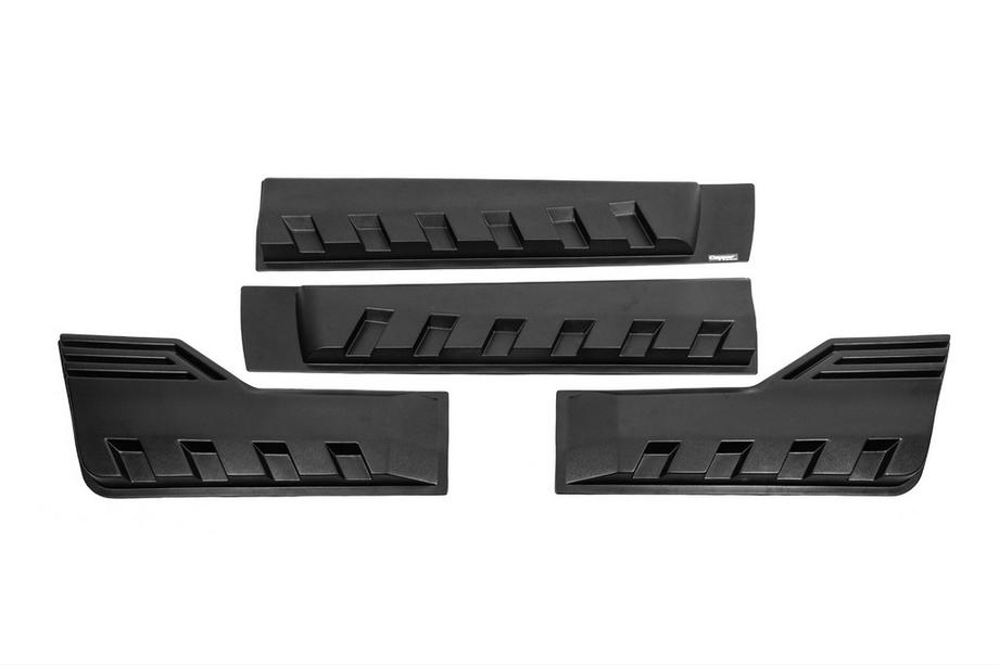 Isuzu D-Max 2019– EuroCap deurstrips (set van 4, ABS) Image