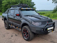Mitsubishi L200 2006–2015 Deurlijsten (4 stuks, ABS) foto 3
